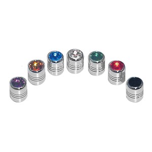 License Plate Fastener Sets with Crystal on Top