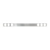 Stainless Steel One Piece Rear Light Bars with 4″ (6) Round Lights