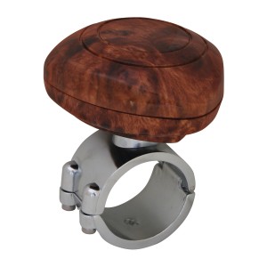 80102 Wood Plastic Steering Wheel Spinner