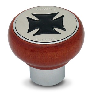 Wood Screw-In Air Valve Control Knobs with Iron Cross