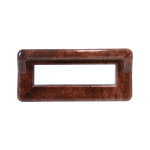 Wood Color Switch Label Bezel w/Visor for Peterbilt