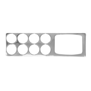 Chrome Plastic Dash Accessories for Kenworth