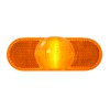 Oval Full Moon Side Turn and Marker Light with Reflector