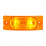 Oblong Rectangular Two-Bulb Marker Light