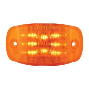 Rectangular Camel Back Wide Angle LED Marker Lights