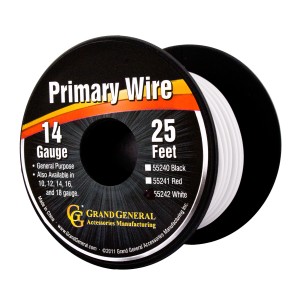 55242/55242SP Primary Wire in 14 Gauge, 25 Feet