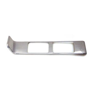 Chrome Plastic Passenger Side Vent Register Cover for Peterbilt