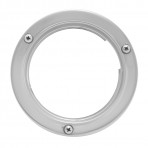 Stainless Steel Flange Mount Bezel II for 4″ Round Light