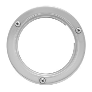 Stainless Steel Flange Mount Bezel II for 4″ Round Light