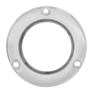 Stainless Steel Flange Mount Bezel for 2″ Round Light