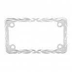 Motorcycle Flame License Plate Frame