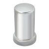 Tube Chrome Plastic Lug Nut Cover