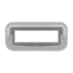 Switch Label Bezel w/ Visor for Peterbilt 2001 & Later